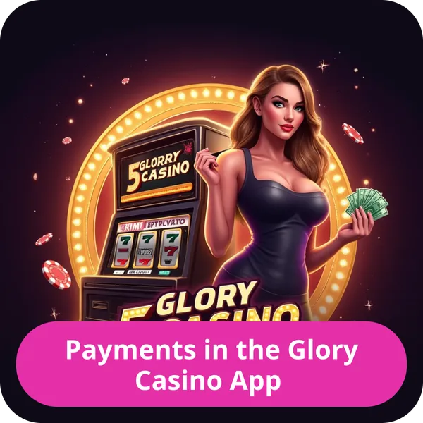 Payments in the Glory Casino App